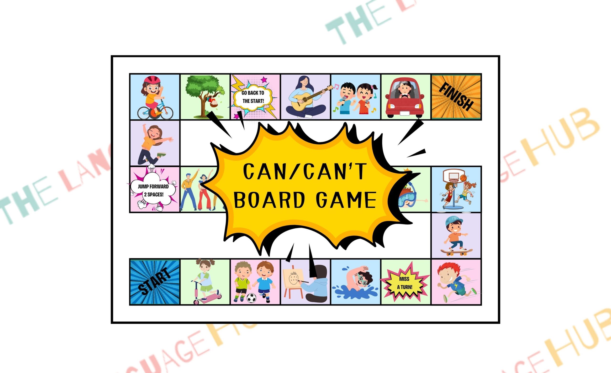 Can/Can't - Board Game