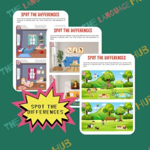 There is/are: Spot the Differences