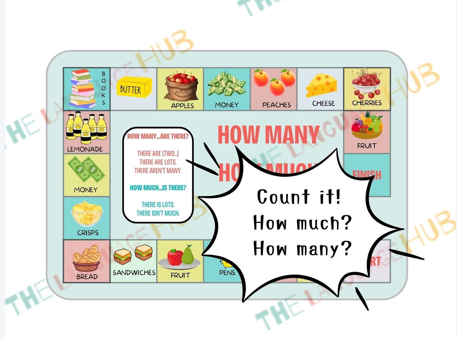 Count it! Practicing How Much/How Many
