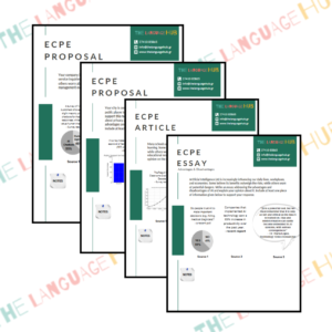 ECPE Writing Pack - AI & Technology Focus