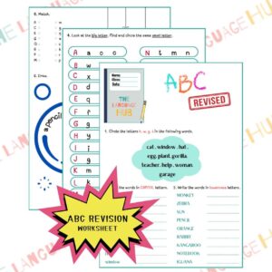 ABC Revision – Practising the Alphabet in a Fun Way