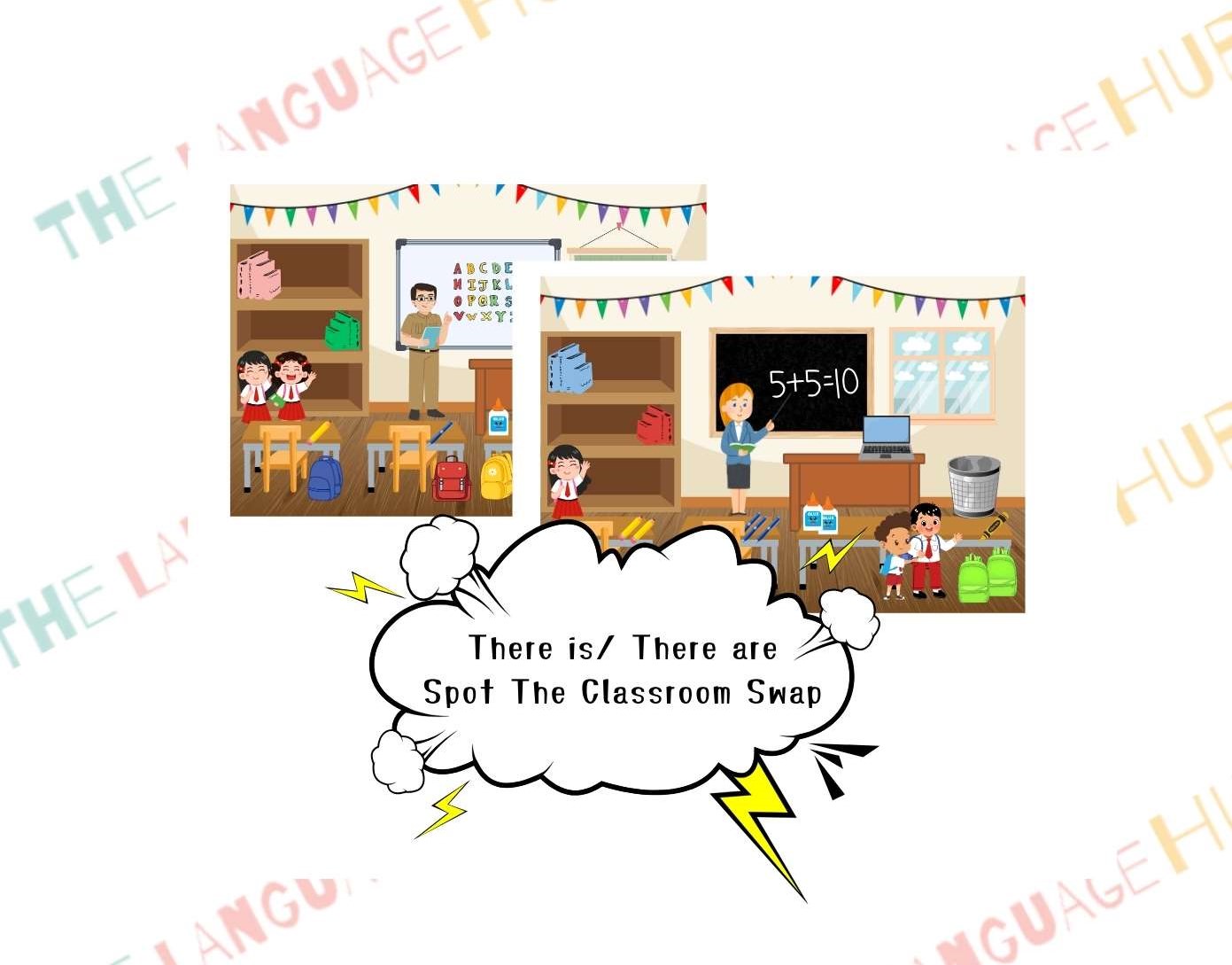 Preposition Quest – Practicing There is/are & Prepositions of Place